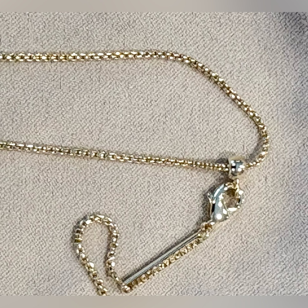 Kendra Scott Kelsey Gold Bar Necklace - Picture 9 of 11